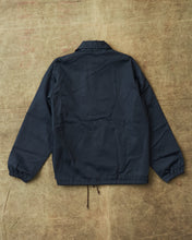Second Hand Joe McCoy Nylon Coach Jacket Navy Size L