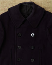 Vintage Original 1940s WWll 10 Button USN Wool Pea Coat