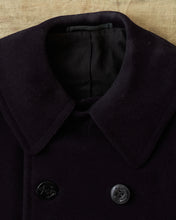 Vintage Original 1940s WWll 10 Button USN Wool Pea Coat