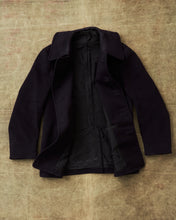 Vintage Original 1940s WWll 10 Button USN Wool Pea Coat