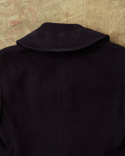 Vintage Original 1940s WWll 10 Button USN Wool Pea Coat
