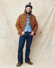 Indigofera Fargo Trucker Jacket Smithson Canvas Terracotta