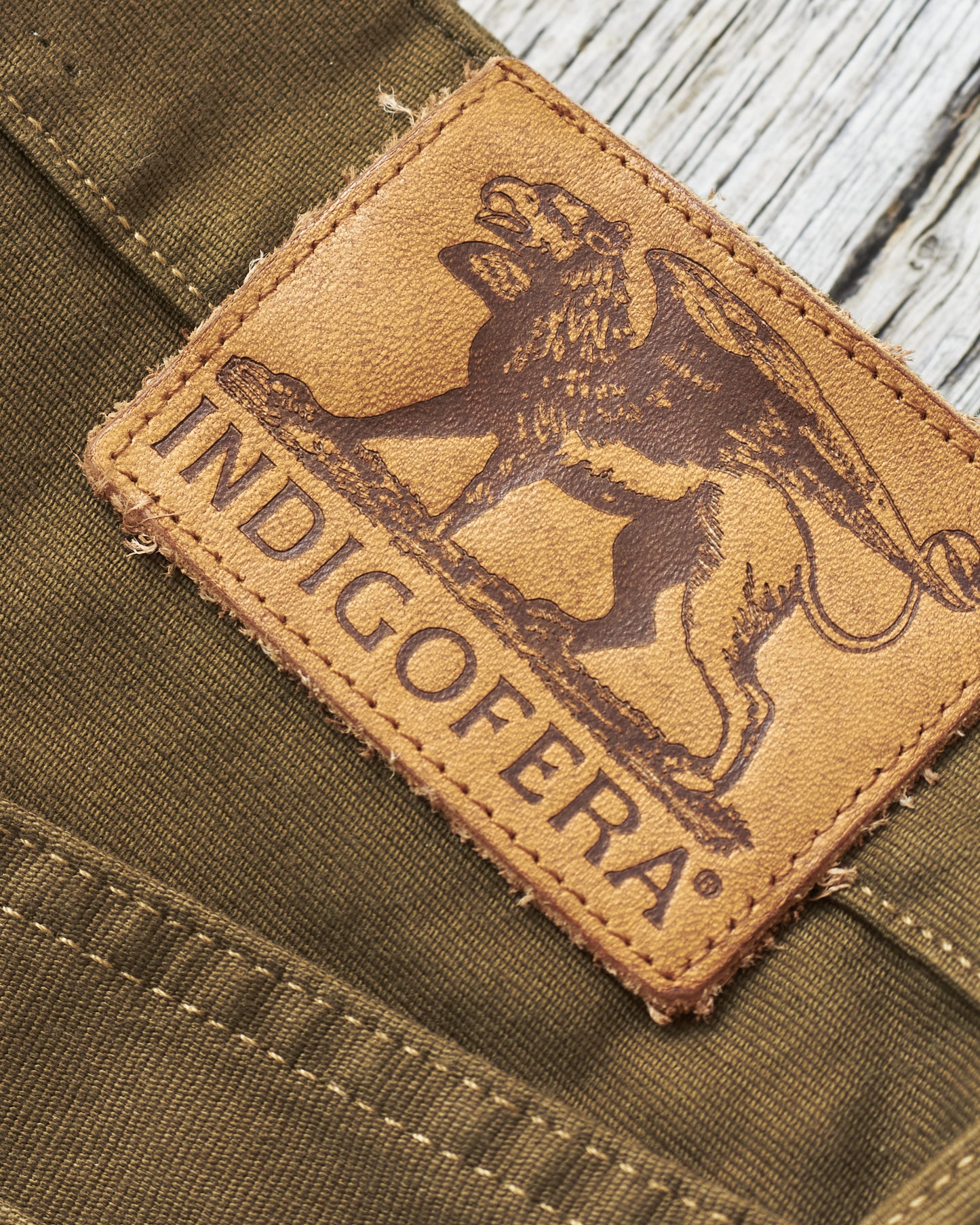 Indigofera Kirk Pants Bedford Dark Olive