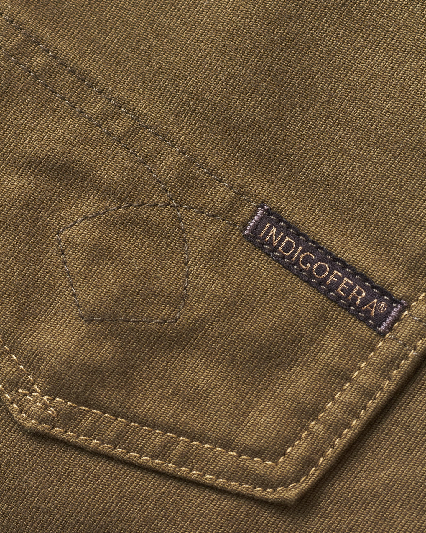 Indigofera Kirk Pants Bedford Dark Olive
