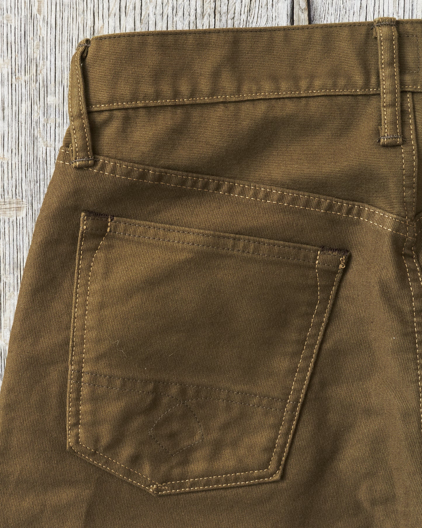 Indigofera Kirk Pants Bedford Dark Olive