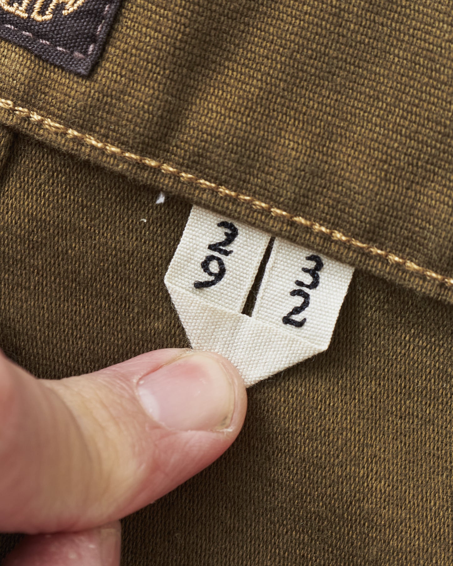 Indigofera Kirk Pants Bedford Dark Olive