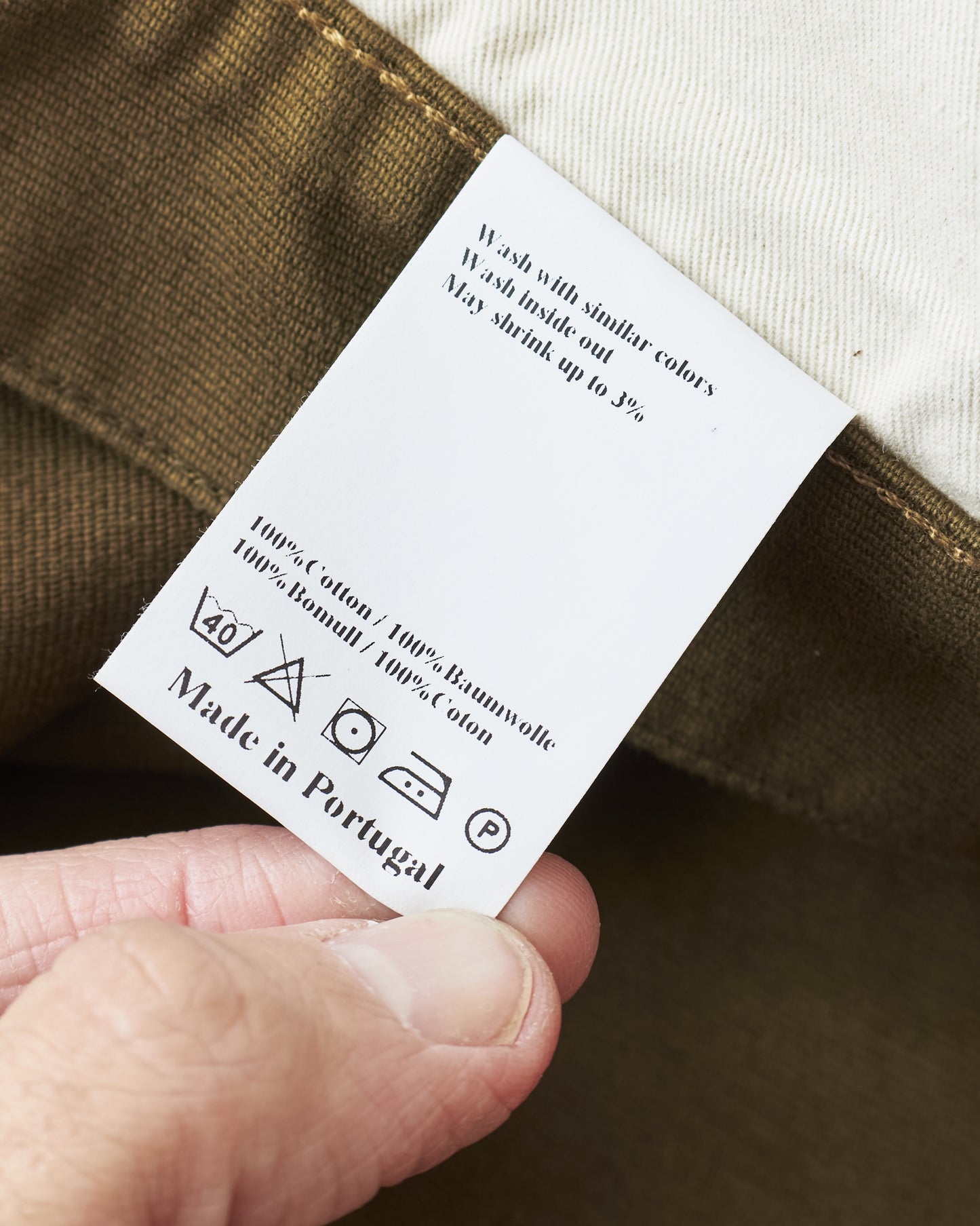 Indigofera Kirk Pants Bedford Dark Olive