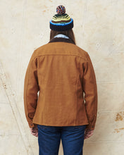 Indigofera Fargo Trucker Jacket Smithson Canvas Terracotta