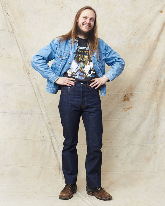 Indigofera Kain Jeans Vintage 70's Denim