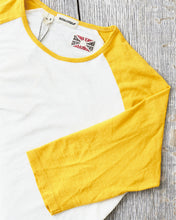 Indigofera Leon Raglan Sweater Hemp / Cotton Cocatoo White / Yellow