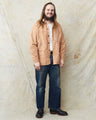 Tender 410 Three Pocket Square Tail Shirt Red Ochre Cotton & Linen