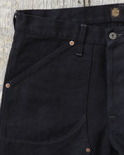 Indigofera Wendell Pants Smithson Black Canvas Rinsed 13 oz