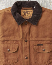 Indigofera Fargo Trucker Jacket Smithson Canvas Terracotta