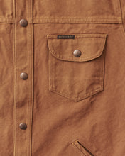 Indigofera Fargo Trucker Jacket Smithson Canvas Terracotta