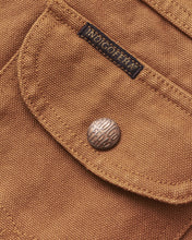 Indigofera Fargo Trucker Jacket Smithson Canvas Terracotta