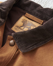 Indigofera Fargo Trucker Jacket Smithson Canvas Terracotta