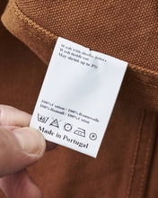 Indigofera Fargo Trucker Jacket Smithson Canvas Terracotta