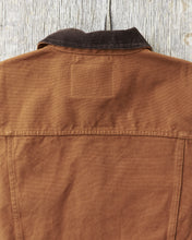 Indigofera Fargo Trucker Jacket Smithson Canvas Terracotta