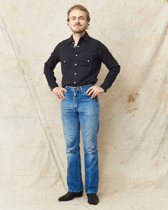 Pals Westerner Tencel Shirt Dark End