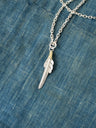 Larry Smith Eagle Head Feather 18K Gold Accent EFNL-0045-L