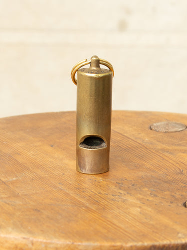 Tender Lost Wax Cast Brass Guard's Whistle