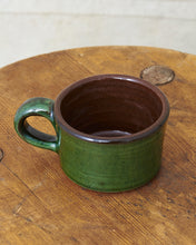 Tender Half Height Coffee Mug Green Glaze