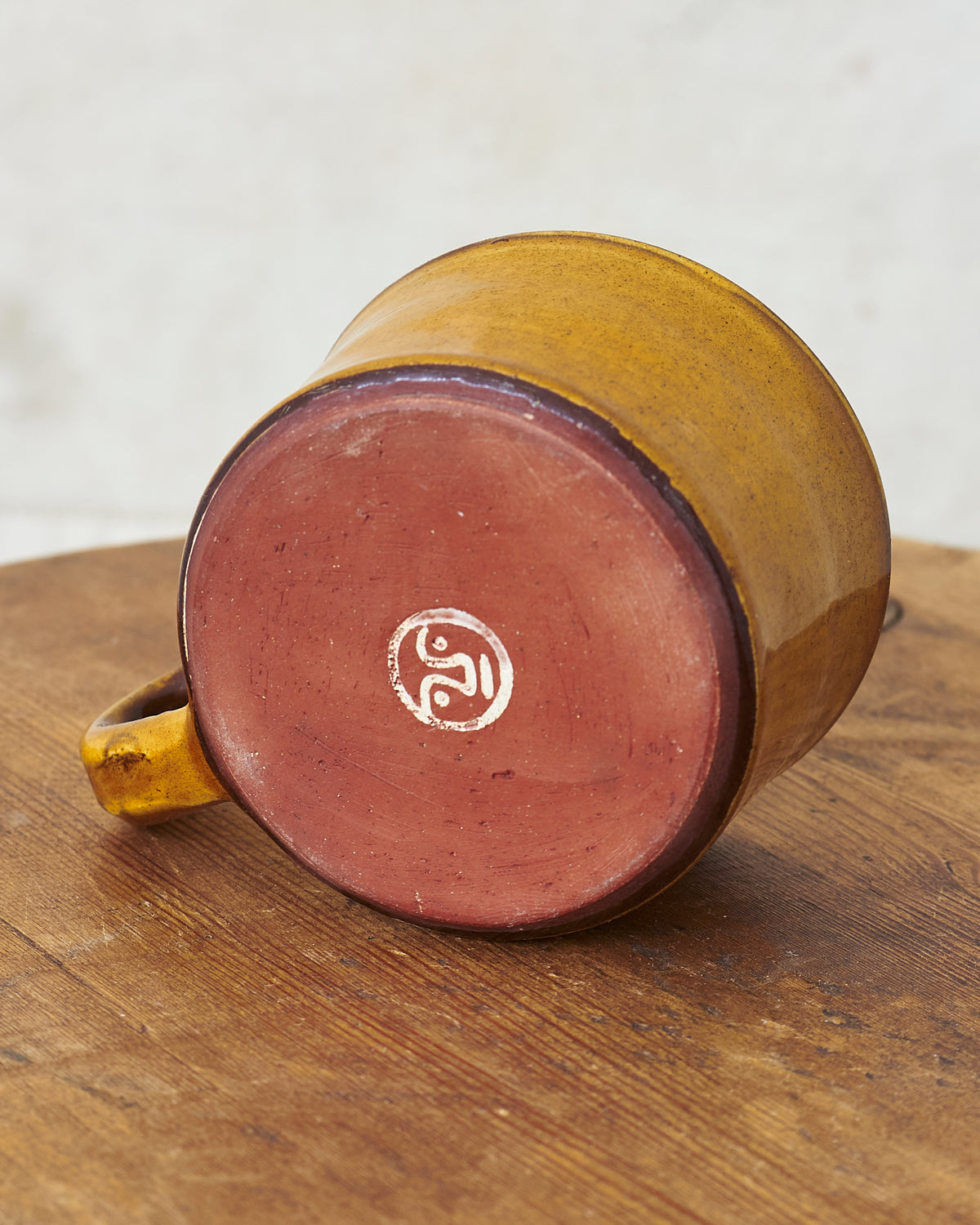 Tender Half Height Coffee Mug Amber Glaze