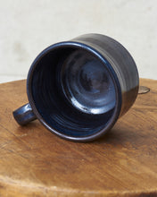 Tender Half Height Coffee Mug Blue Glaze