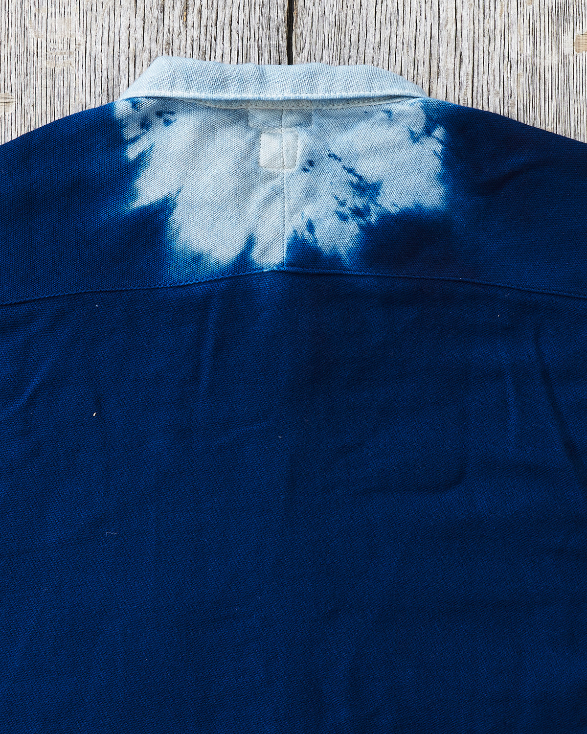 Tender 479 Short Sleeve Square Tail Yoke Pocket Shirt Cotton Sateen Achilles Heel Indigo