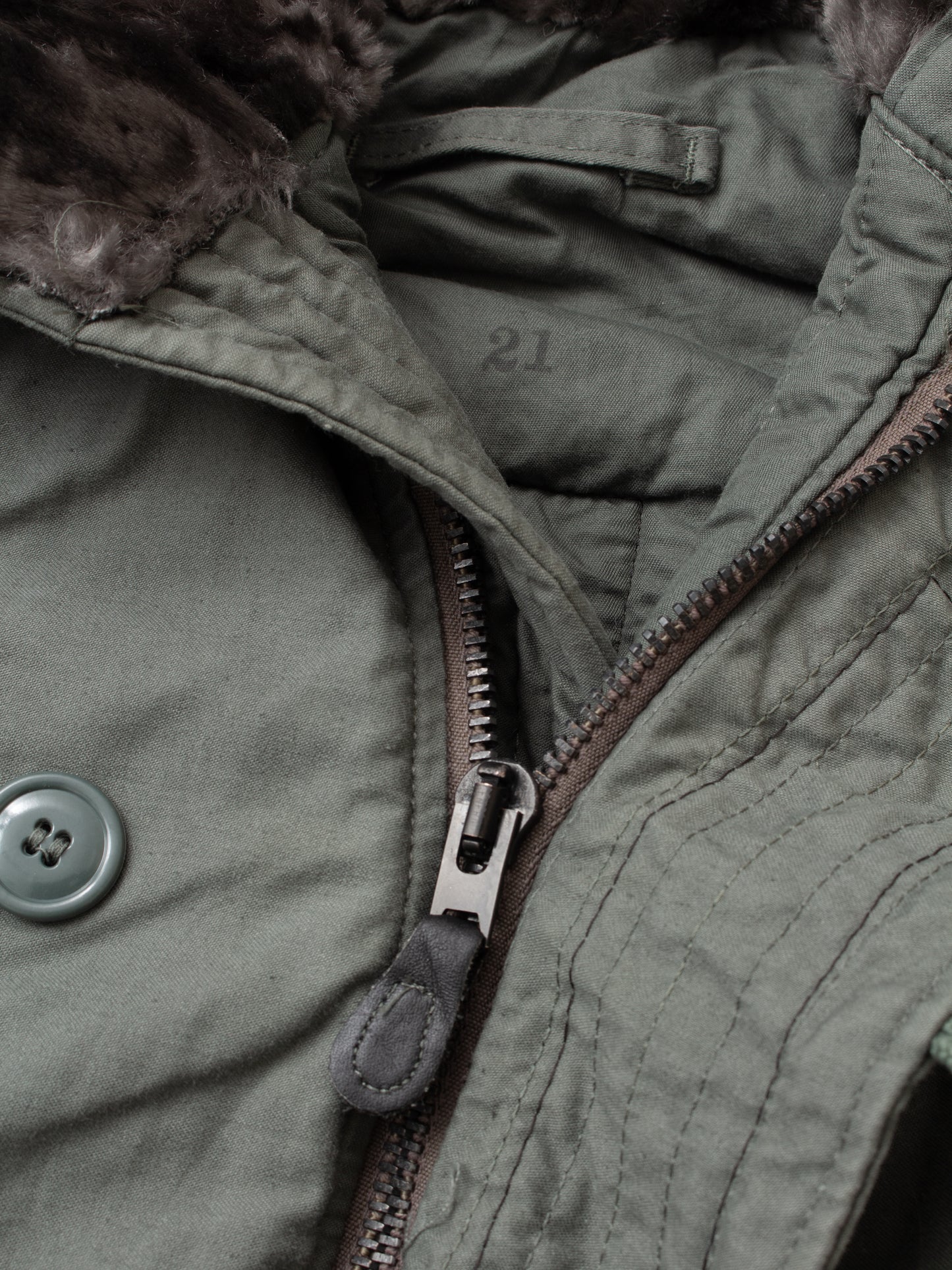 Vintage No. 2 US Army Parka Extreme Cold Weather N-3B