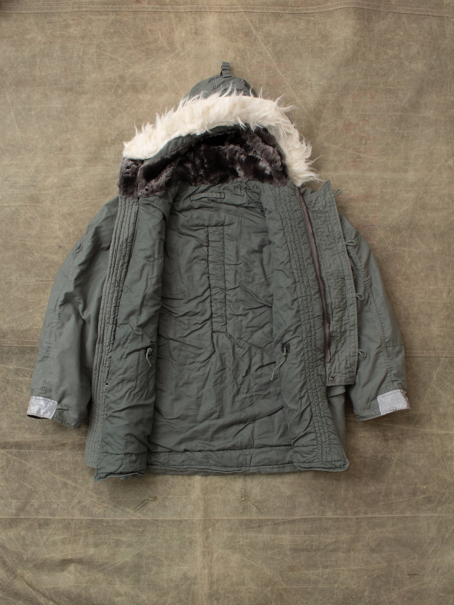 Vintage No. 2 US Army Parka Extreme Cold Weather N-3B