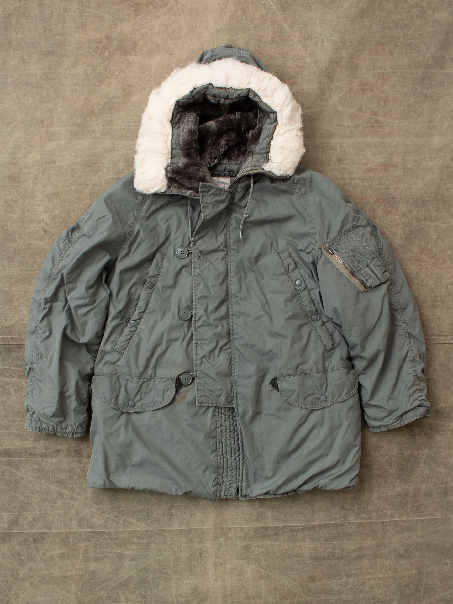 Vintage No. 3 US Army Parka Extreme Cold Weather N-3B Size M