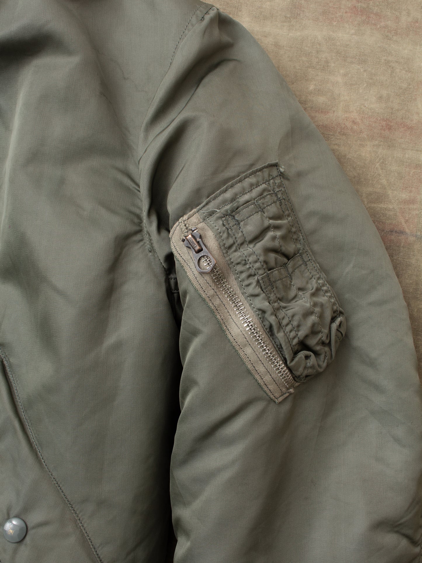 Vintage Alpha Industries USAF 1974 MA-1 Jacket Size Large