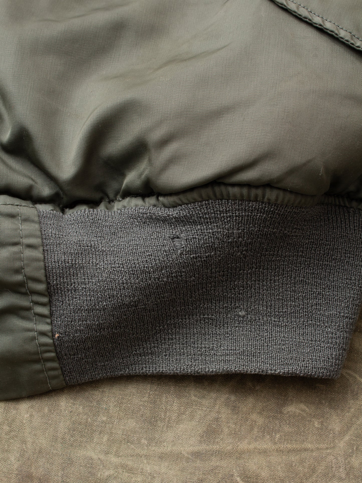 Vintage Alpha Industries USAF 1974 MA-1 Jacket Size Large