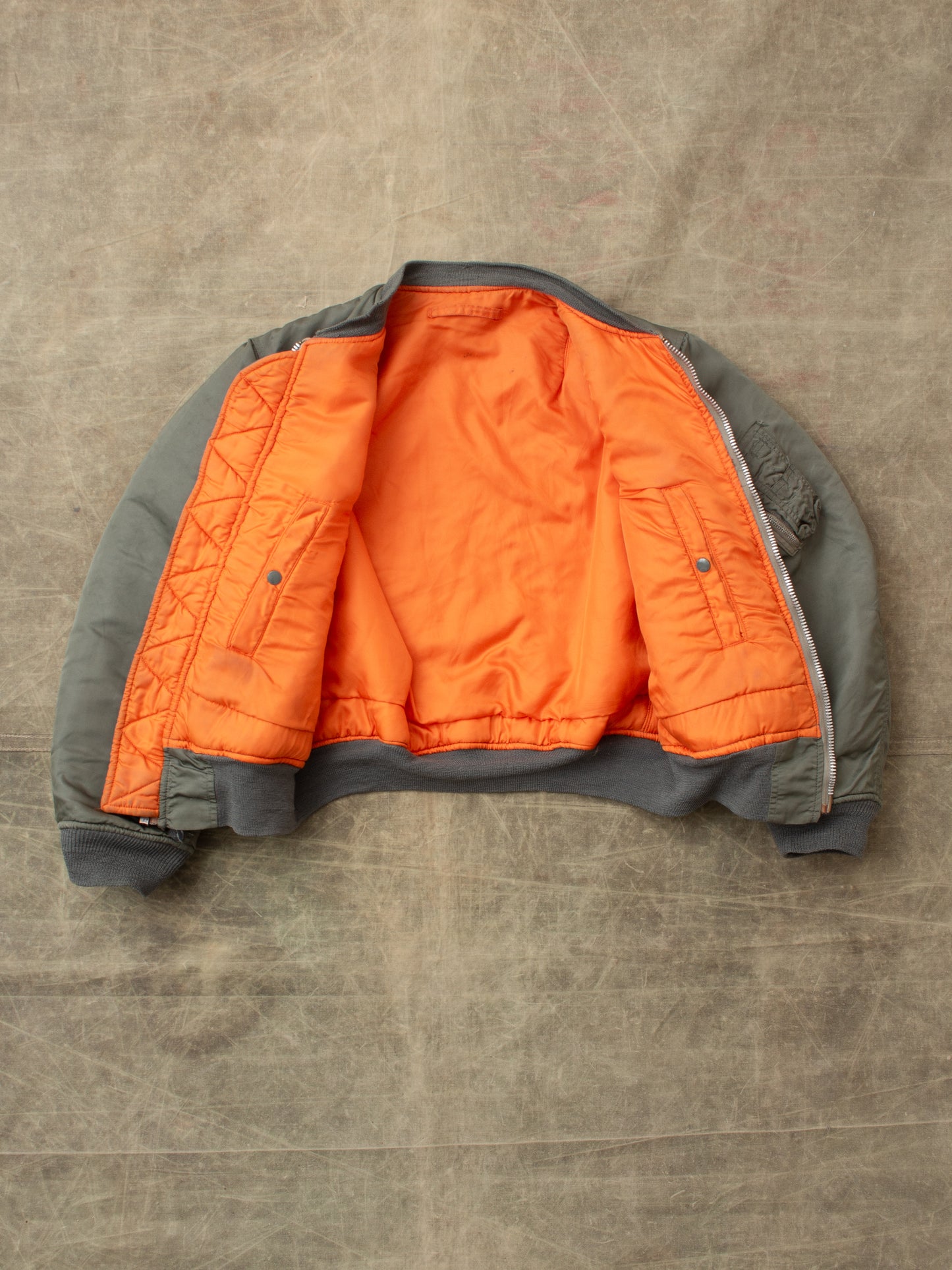 Vintage Alpha Industries USAF 1974 MA-1 Jacket Size Large