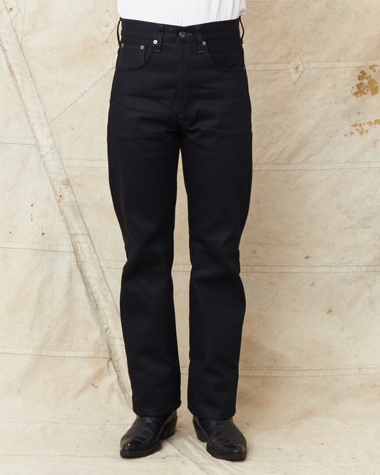 Indigofera Kain Jeans Black Gunpowder Denim
