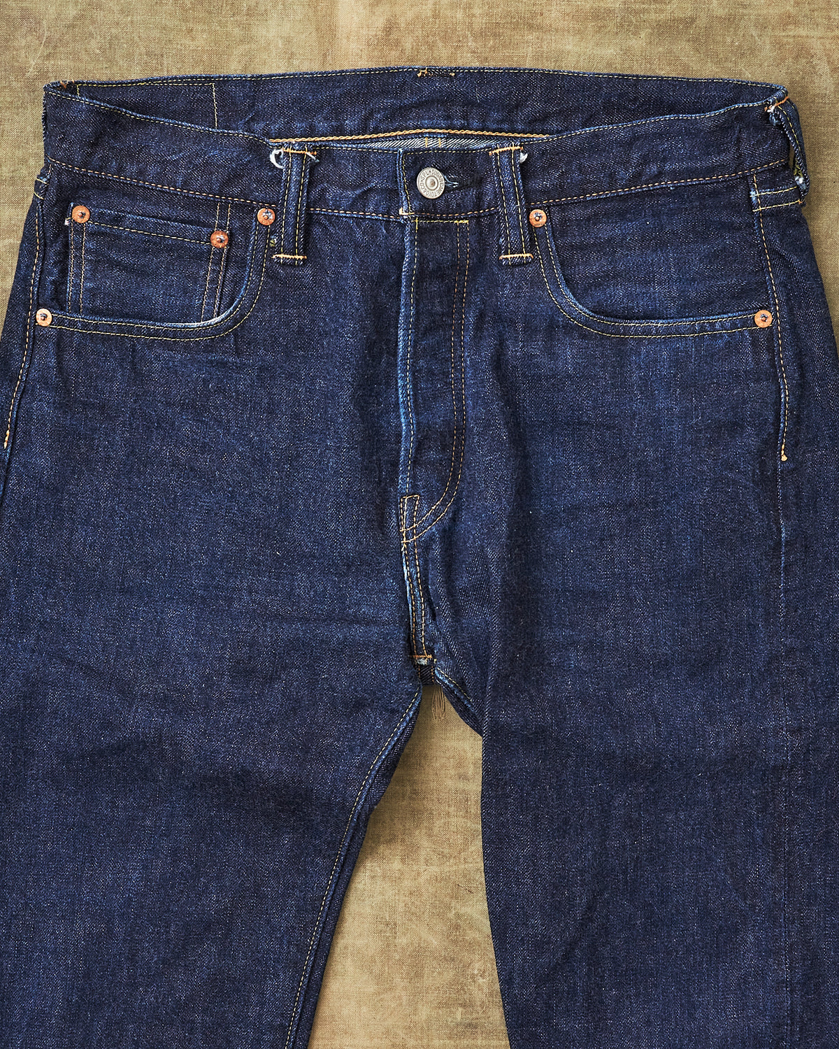 Second Hand Sugar Cane & Co. Lot 2009 Slim Straight One Wash Jeans W31