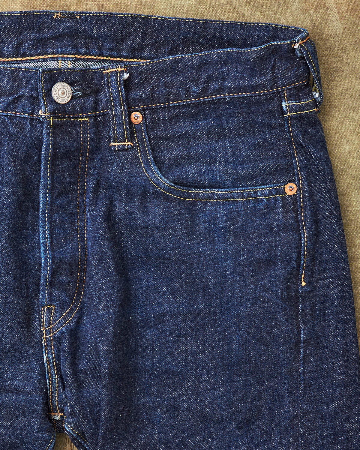 Second Hand Sugar Cane & Co. Lot 2009 Slim Straight One Wash Jeans W31