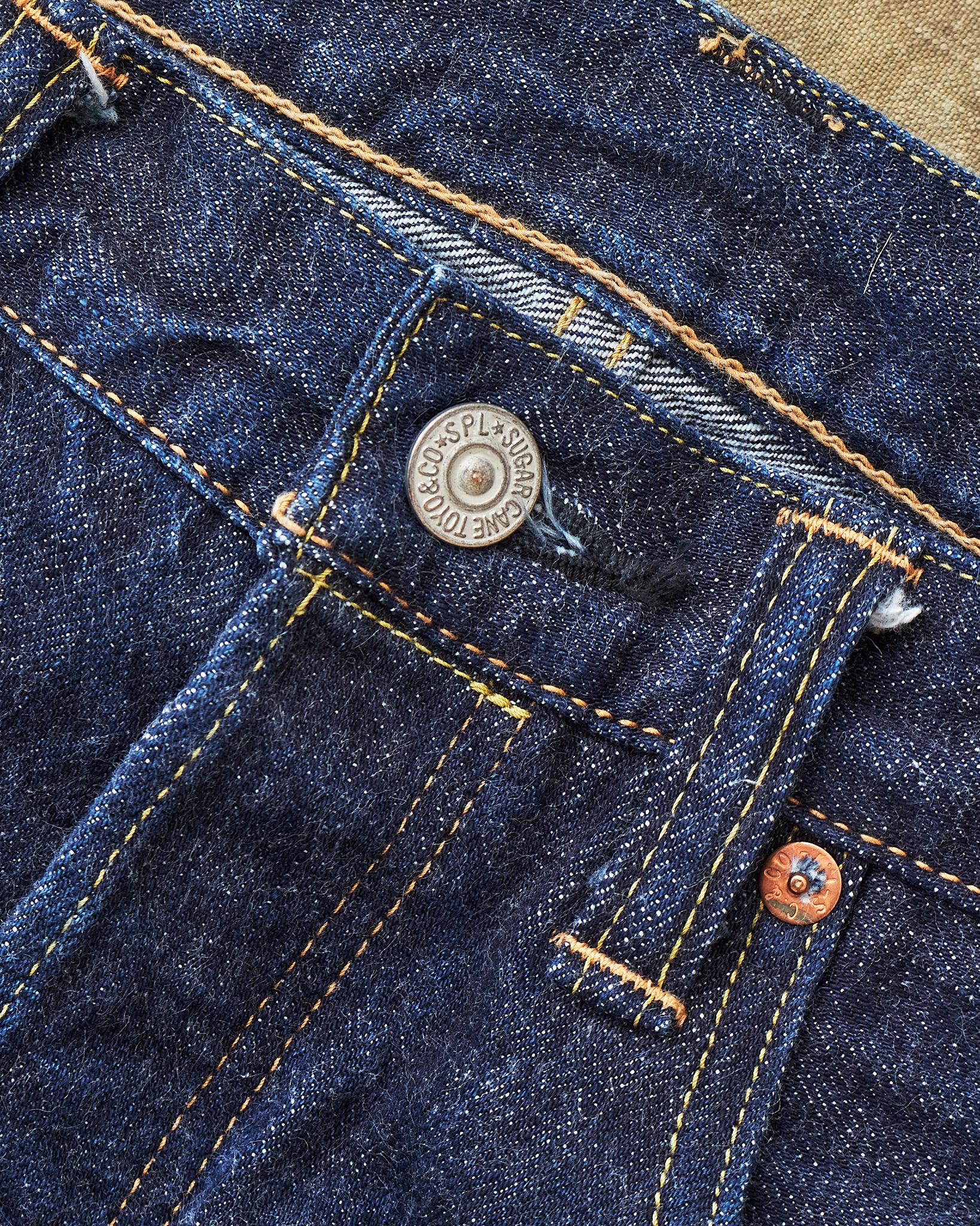 【新品未使用】Sugar Cane Lot 2009 W31 L34 Sugar Cane & Co. Lot 2009 Slim Straight One Wash Jeans