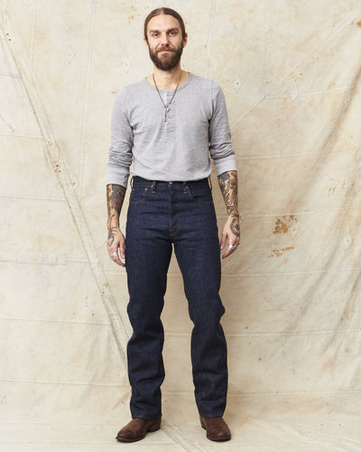 Indigofera Kain Jeans Kobakama Wolly Denim