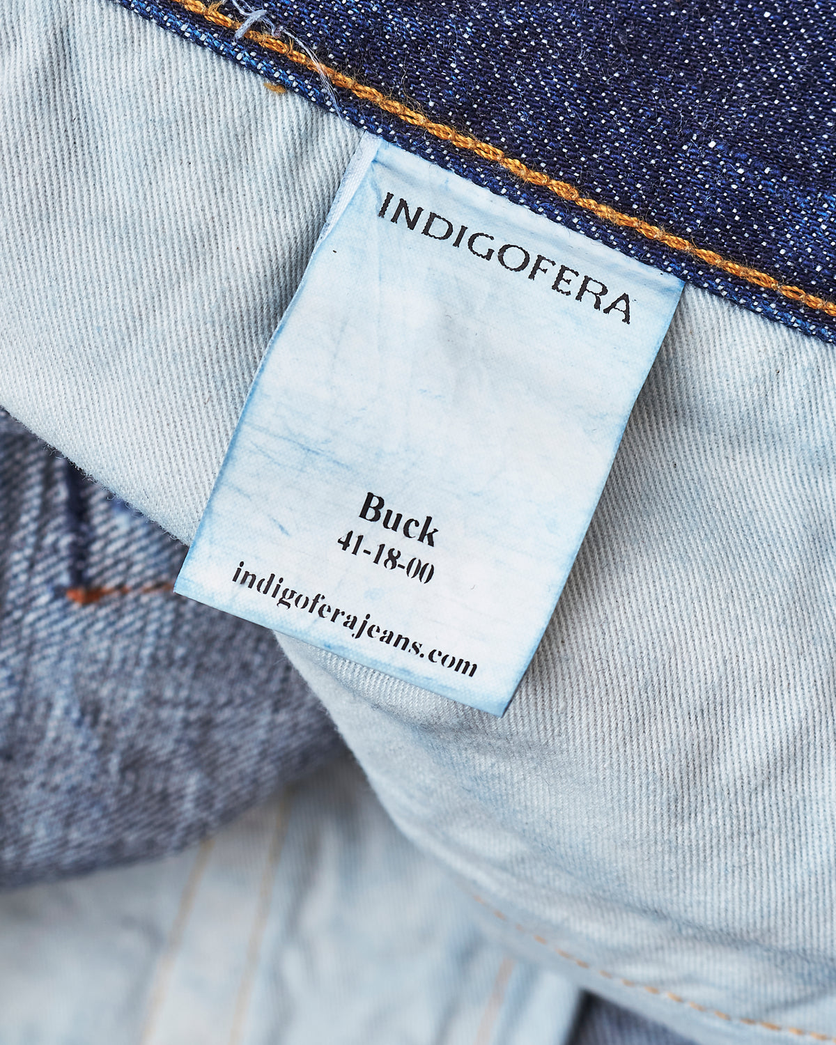 Second Hand Indigofera Buck Jeans Shiroyama 18 oz Rinsed Size W31
