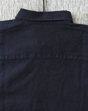 Indigofera Delray Shirt Linen Canvas Marshall Black