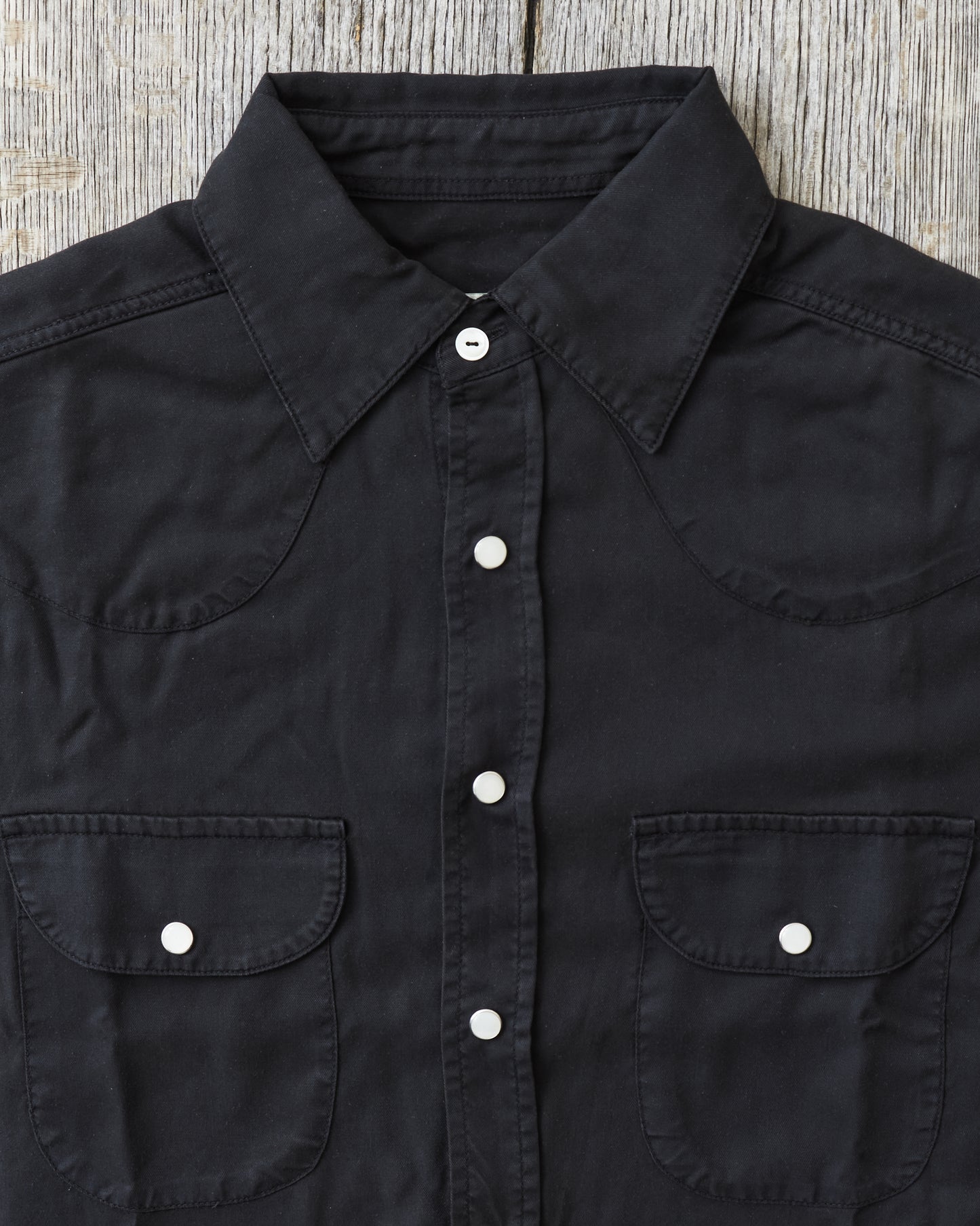 Pals Westerner Tencel Shirt Dark End