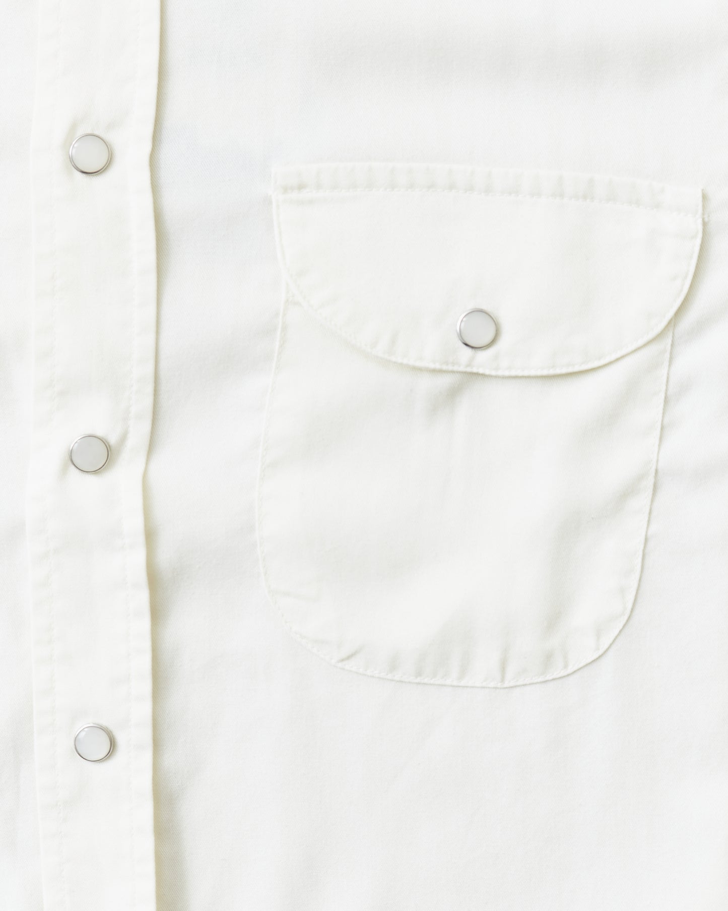 Pals Westerner Tencel Shirt White Sands