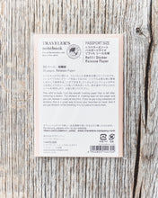 Traveler's Company #017 Passport Notebook Sticker Release Paper