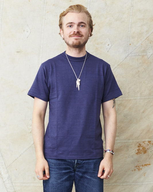 Warehouse & Co. Lot 4601 Plain T-shirt Navy