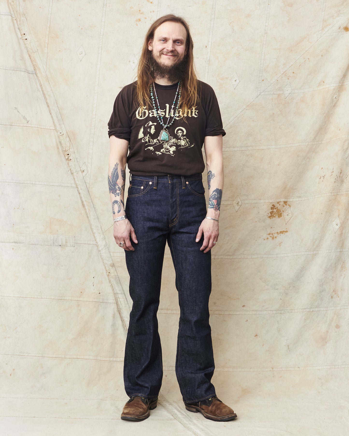 Sugar Cane & Co. Bootcut Jeans 14oz Denim SC42321