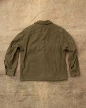 Vintage US Army Wool Shirt With U.S.S. COD Patch