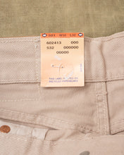 Vintage 1993 Made in USA Dead Stock Levi's 501 Beige Jeans W 30 / L 32