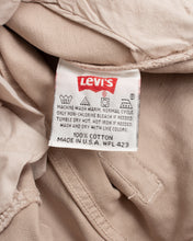 Vintage 1993 Made in USA Dead Stock Levi's 501 Beige Jeans W 30 / L 32